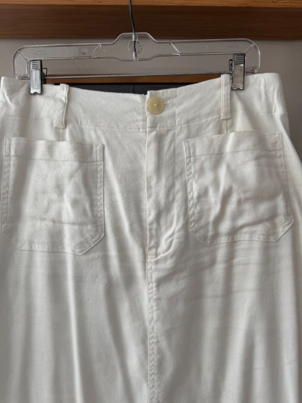 Colette Linen Blend Maxi Skirt by Maeve - Picture 3 of 6
